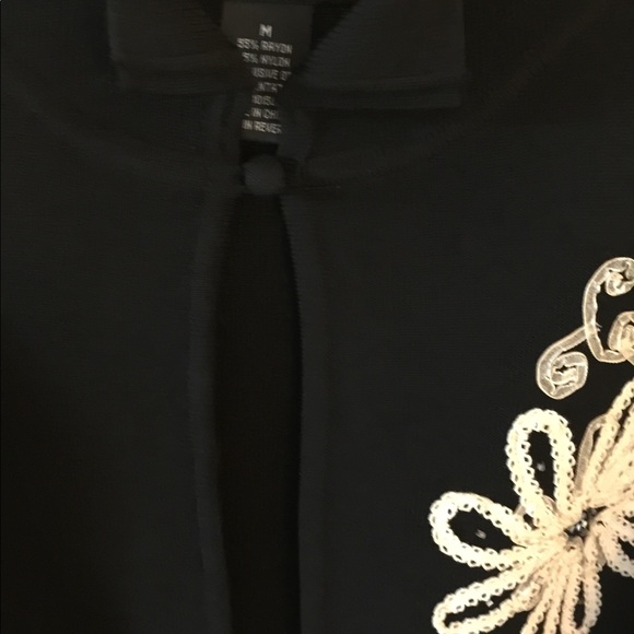 Maurice Sassoon, NWT,  Black Cropped Jacket!❌❌SOLD - Picture 3 of 8